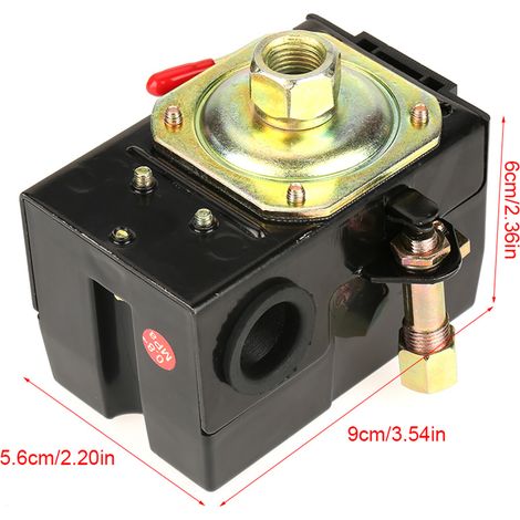 1 Stück universeller Druckschalter 95-125 psi für Luftkompressorpumpen-Steuerventil (1/5)