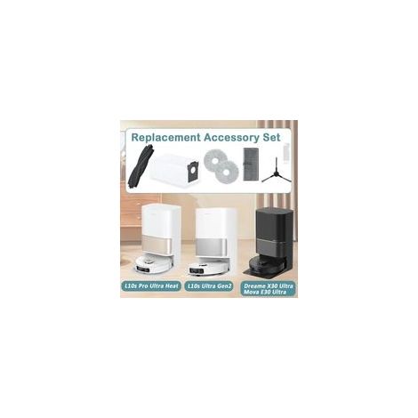 Kit accessoires pour Dreame L10s Ultra Gen 2/ L10s Pro Ultra Heat/ L40 Ultra AE/ X30 Ultra/M BROSSE ET ACCESSOIRE D’ASPIRAT