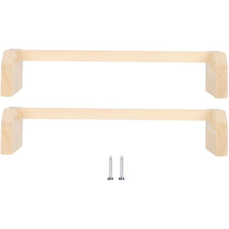 Perchoirs en bois de poulet, 2 pièces grand support d'oiseau en bois formation poules barre de perroquet pour perroquets coop (1/5)