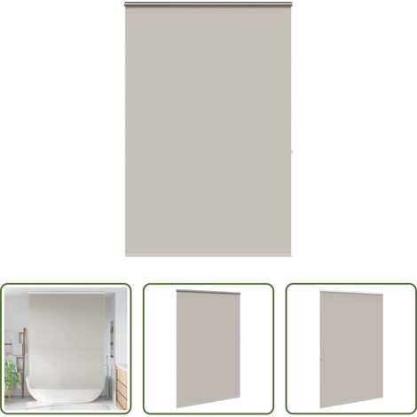 vidaXL Intimité salle de bain - Store enrouleur de douche avec cassette largeur du tissu 156 cm (1/5)