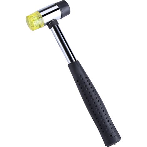 Mandrin en acier pour bagues, maillet à tête en nylon, calibrage, fabrication de bijoux, marteau de formage, outils en caoutchouc (1/5)