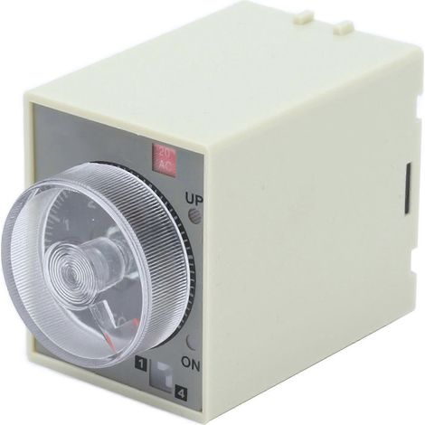 BERM Zeitrelais Einstellbare Einschaltverzögerung Zubehör Ersatzteil ST3PAA(AC220V ) (1/4)