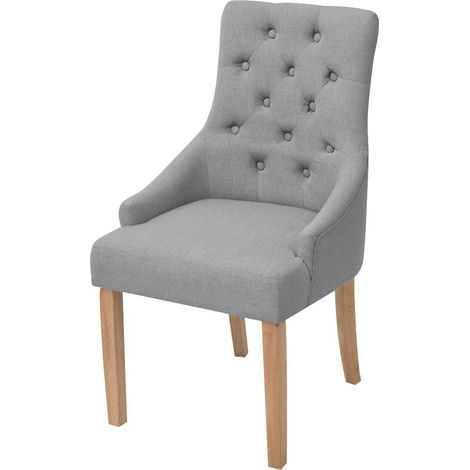 Maison Exclusive - Sillas de comedor giratorias 2 unidades tela g (1/5)
