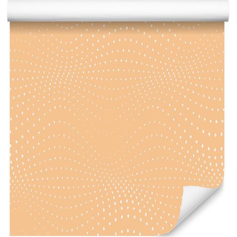 Papier peint crème à motif géométrique pour salon et chambre 50x1000 cm (1/5)