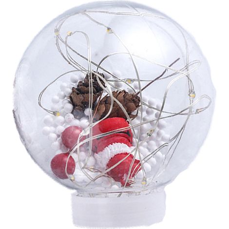 Cortina De Luces Navideñas - 8 Modos Led - Con Diseño De Santa Claus - Para Ventanas Y Decoración De Fiesta - 1 Unidad (1/5)