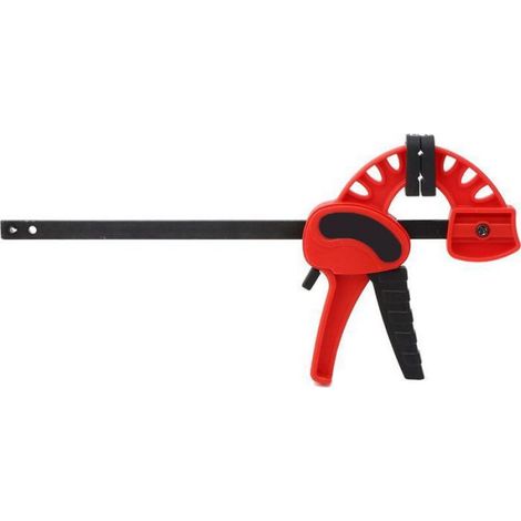 Pince en F - Serrage rapide Poignée ergonomique - Travail du bois - 4 pouces (1/5)