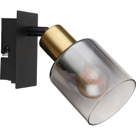 Foco de interior globo holly 25W E14 negro