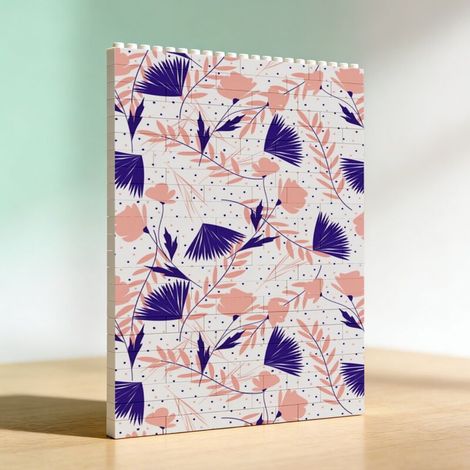 Cadre en blocs à faire soi-même en briques, cadeaux d’anniversaire pour petit ami et petite amie (1/5)