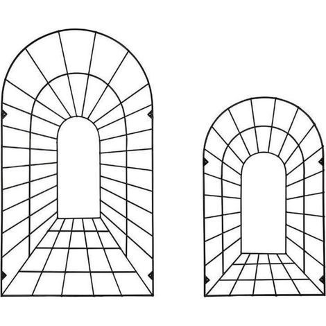 Illusion Trellis - Wall mounted - Large - Pack of 2