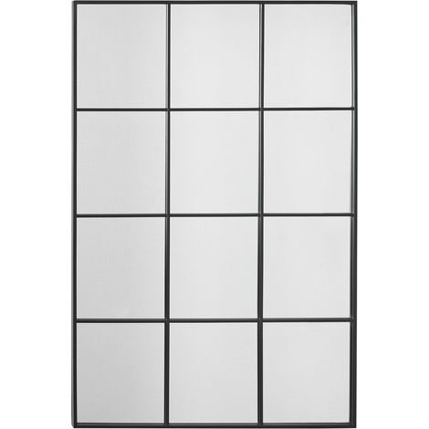 Espejo de pared rectangular 80x120 cm en metal Niember SKLUM (1/5)