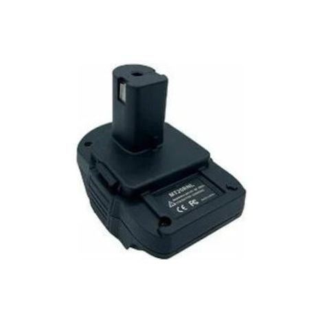 Adaptateur de batterie au lithium Makita 18 V pour batterie lithium-ion Ryobi, 18 V, noir, 109 x 81 x 90 mm