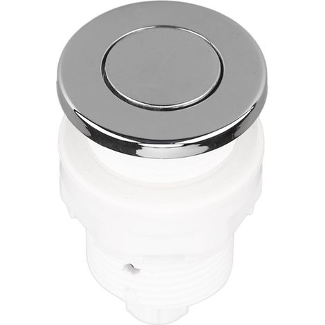 Bouton poussoir pour interrupteur pneumatique d'évier, commande d'air pour broyeur de déchets, installation diamètre 28mm. (1/5)