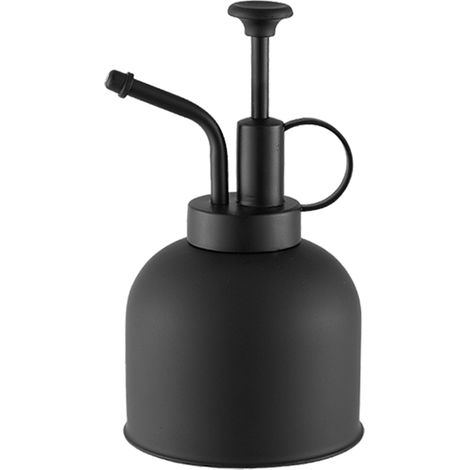 Mini arrosoir de 300 ml en acier inoxydable pour plantes et fleurs, style vintage, pour le jardinage. (1/5)