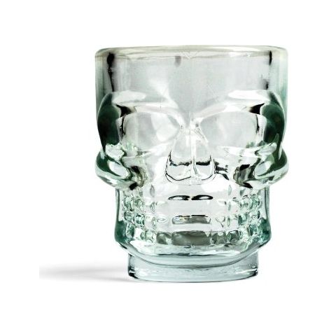 Kikkerland, Bicchierini a Forma di Teschio, 45 ml (1/4)