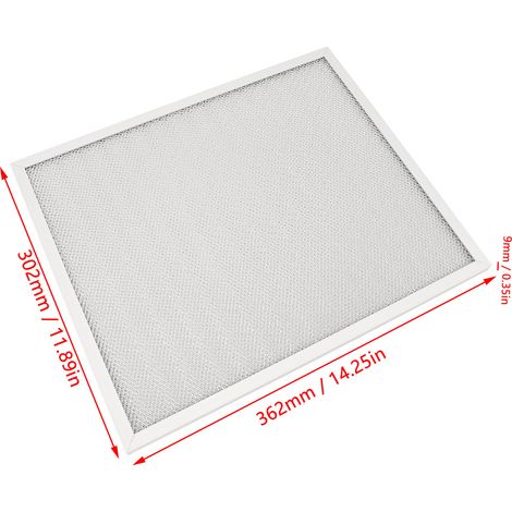 Ortviai Filtre pour hotte aspirante en aluminium 99010299 pour Broan BPS1FA30 QS1 – 30 pouces, réutilisable (1/4)
