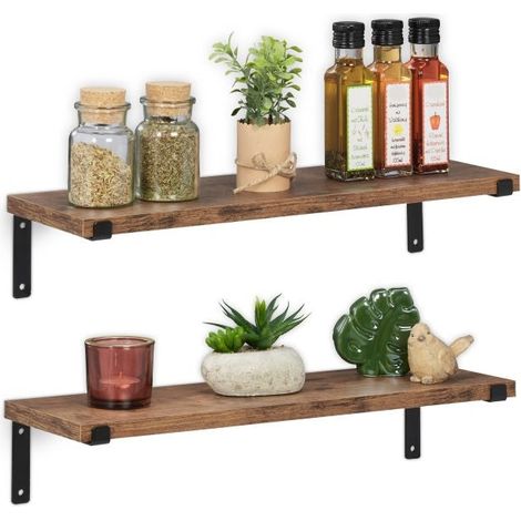 Set of 2 industrial wall racks (1/5)