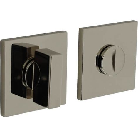 Fermeture de WC carrée Tira nickel - H202N6BNL (1/2)