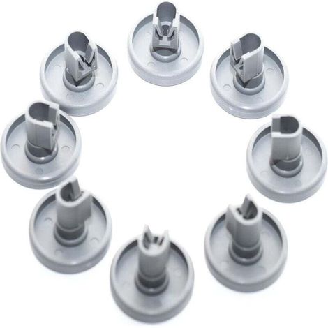 Roulettes Universelles Lave-Vaisselle Panier Inférieur Compatibles 8 Pièces Roulement Doux