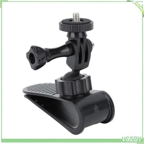Fafeicy support de caméra pour pare-soleil Support de Pare-soleil de Voiture, Installation Stable avec Réglage de sport materiel (1/5)