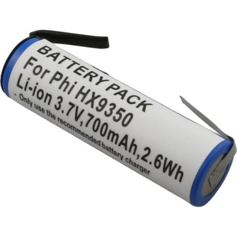Batterie - AVIZAR - Philips Sonicare HX9340/HX9350 - Li-ion 3.7V - 700mAh - Rechargeable (1/3)