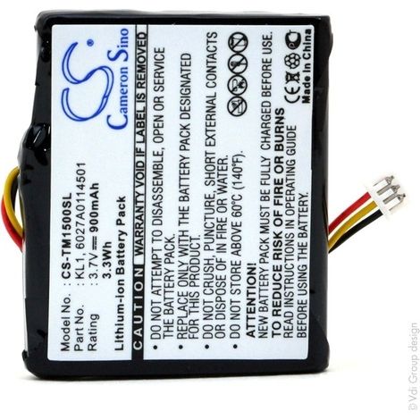 NX - Batterie GPS 3.7V 900mAh - 6027A0114501KL1 (1/3)