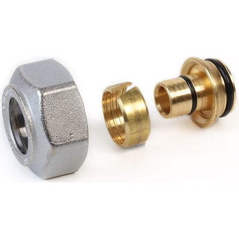 Adapter für Kunststoffrohre mit Anschluss Feingewinde Giacomini R179 1/2" x (16 x 2,2)