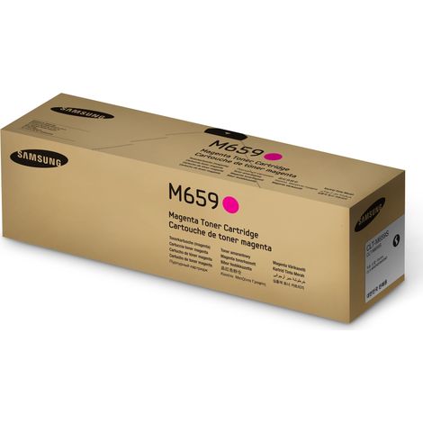 Samsung CLT-M659S Magenta Original Toner Cartridge Cartouche de toner 1 pièce(s) (1/3)