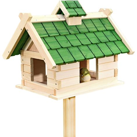Melko birdhouse in legno mangiatoia per uccelli mangiatoia per uccelli villa birdhouse bird house bird house stazione di alimentazione per uccelli (1/4)