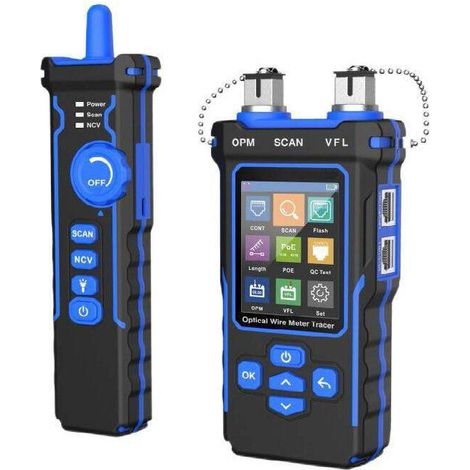 Lanview LVN-127694 tester de cavi de tester di rete de cavi de coppie twistate Nero
