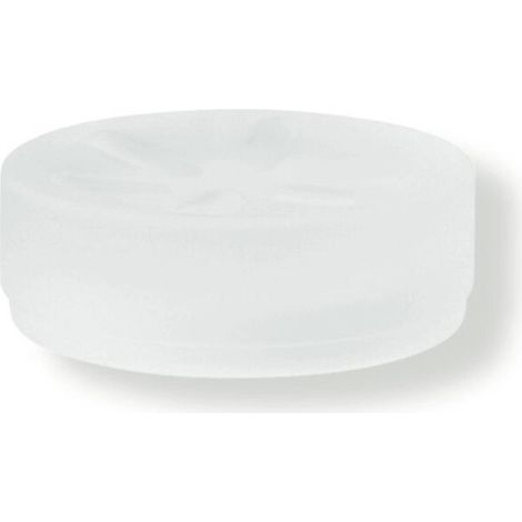 Portasapone SERIE 477 Altezza 25 mm, d : 74 mm bianco opaco HEWI