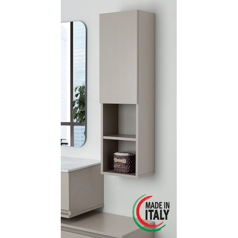 COLONNA PENSILE UP/DOWN 30X25XH115CM TORTORA
