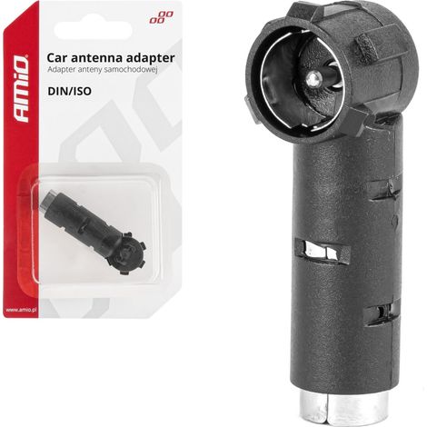 Adattatore per antenna con connettore DIN ISO angolato amio-03967 (1/5)