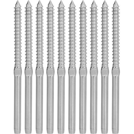 Vis tire-fond à gauche droite, 10 pièces, bonne Performance de soudage, acier inoxydable T316, Installation facile, Kit de balustre à monter soi-même (1/5)