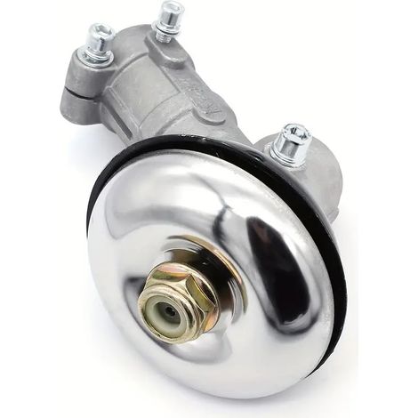 Renvoi d'angle Debroussailleuse Universelle, Tête de Gear Rond de 9 Dents pour Coupe Herbe, Boîte de Vitesse de Tondeuse à Gazon (1/4)