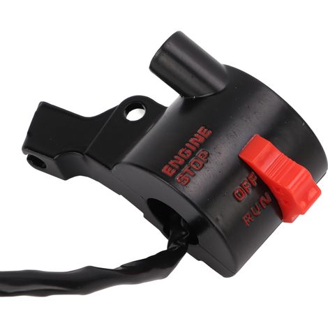 Interrupteur d'arrêt d'urgence pour guidon droit de moto avec boîtier d'accélérateur 35013‑GEL‑700, remplacement pour XR50R 2000‑2003 (1/5)