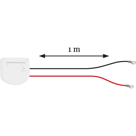 Kit de connexion batterie regulateur – câbles 6mm² – 1m