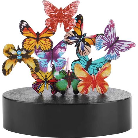 Scultura magnetica da scrivania – farfalla – antistress per adulti – allenamento cerebrale (1/5)
