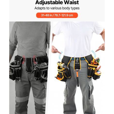 Ceinture Porte Outil 28 Poches Ceinture à Outils Tour de Taille (1/5)