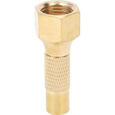 Hlyjoon Fydun Valve de gonflage de Pneu, mandrins à air à Visser, Filetage Interne en Laiton 1 / 4in NPT pour Voiture vélo Moto (1/5)