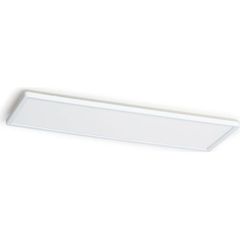 – Plafonnier LED rectangulaire 24W SwitchDimm – Variation par paliers 3 niveaux – Dimensions 580x200mm – Blanc neutre 4000K (1/5)