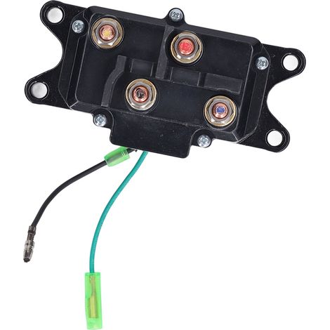 Relais de démarrage treuil 250A IP67, bobines en laiton, robuste et stable, pièce de rechange pour treuil électrique VTT (1/5)