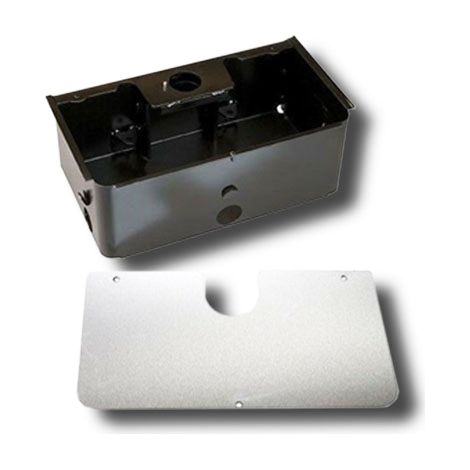 Boîtier de fondation FAAC 490112 pour actionneurs S700H et S800H