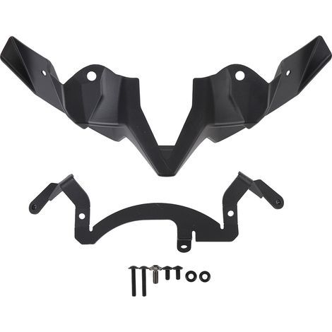 Winglet de carénage avant de moto améliorant la stabilité de conduite aile aérodynamique pour Z900 2020-2024 noir. (1/5)