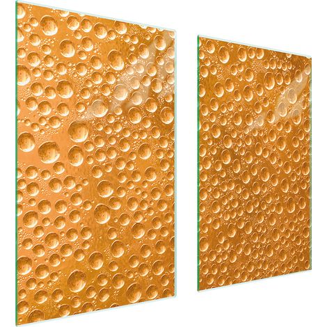 PLACA PROTECTORA DE VIDRIO PARA ESTUFA 75x52 GOTAS (1/5)