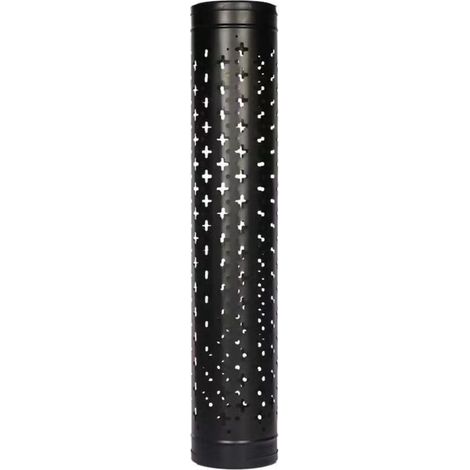 Accessoires de cheminée en acier inoxydable Conduits de cheminée Tuyau d'évacuation des fumées Filet anti-brûlure