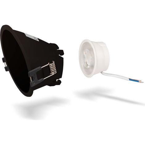 KIT Aro asymmetrische Downlight Ø93mm + LED-Modul MR16 5W (1/5)