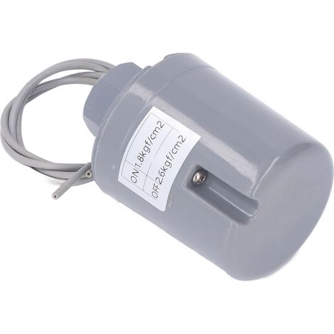 Interrupteur de pression de pompe surpresseur automatique auto-amorçant régulateur mécanique 220-240V 1,8-2,6 kg/cm² filetage femelle G3/8 (1/5)