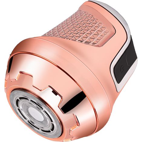 Tondeuse à barbe et cheveux 2-en-1, rechargeable USB, étanche, coupe-cheveux électrique, couleur or rose, pour homme (1/5)