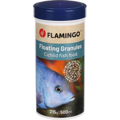 Aliment complet pour cichlidés 500 ml  215 g, poissons d'ornement - Flamingo (1/3)