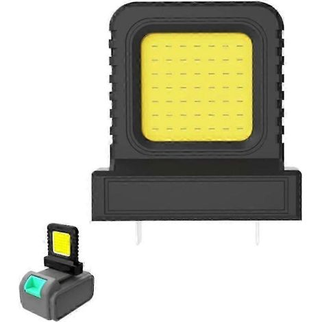 Accessoires et pièces détachées pour outils électriques Makita, Milwaukee, Bosch, Dewalt et Parkside : lampes de travail à batterie Li-ion 20 V-21 V (1/5)